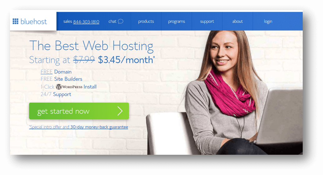Best Massage Business Tools: Bluehost Signup