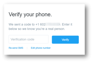 Twitter Verify Your Phone